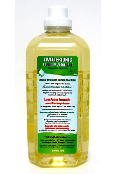 Zwitterionic Laundry  Detergent -- 1 Litre  (100 washes) - Low foaming - Environmentally friendly